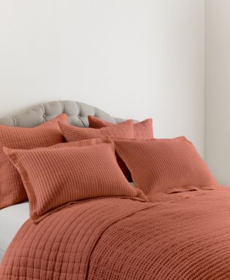 Home Mills Waffle Textured 3-Pc. Quilt Set, Full/Queen