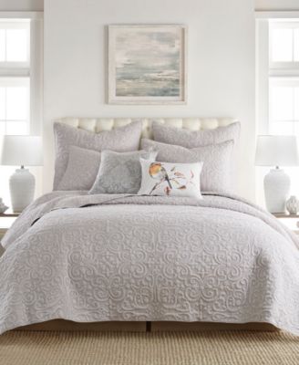 Home Sherbourne Quilted Stitch 2-Pc. Sham Set, King