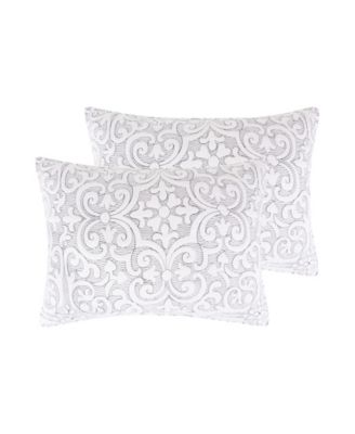 Home Sherbourne Quilted Stitch 2-Pc. Sham Set, King