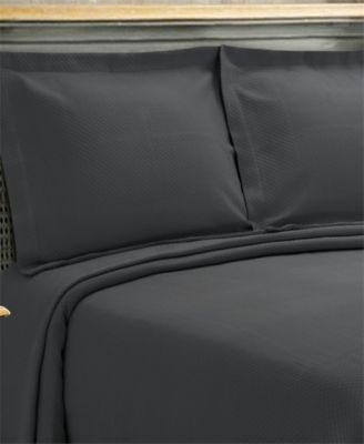 100% Cotton Diamond Solitaire All-Season 3-Piece Coverlet Set, Full