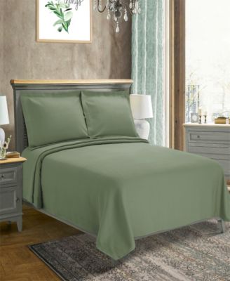 100% Cotton Diamond Solitaire All-Season 3-Piece Coverlet Set, Full