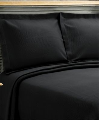 100% Cotton Diamond Solitaire All-Season 2-Piece Coverlet Set, Twin