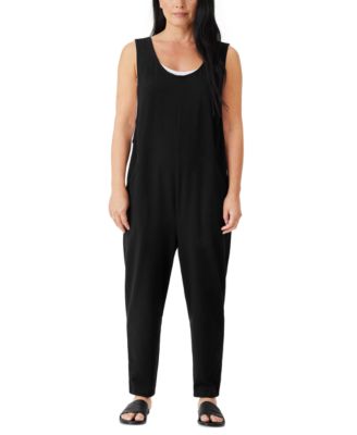 eileen fisher cropped jumpsuit