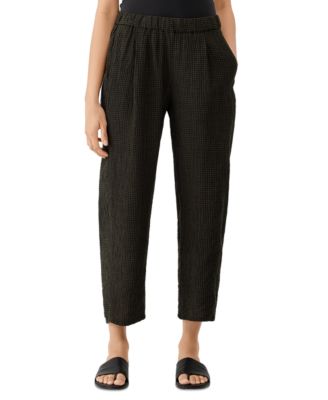 Eileen Fisher - Women's Organic Linen Cropped Lantern Pants