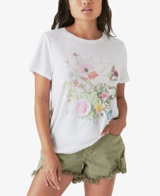 Lucky Brand Bouquet Graphic-Print T 