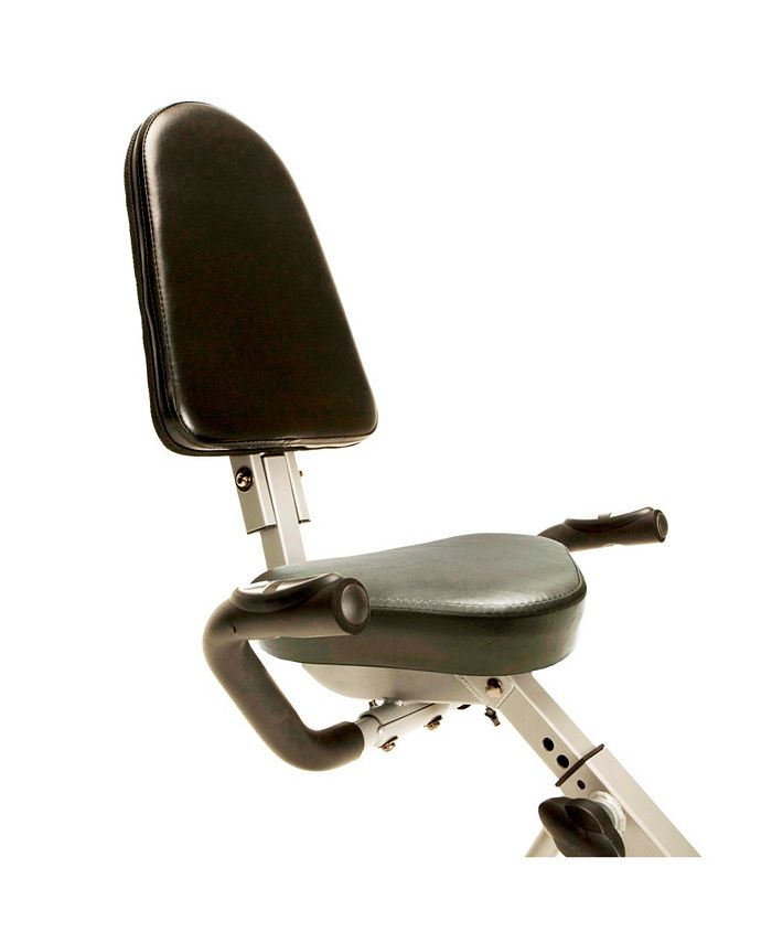 Exerpeutic 400XL Folding Recumbent Exercise Bike with Pulse Macy