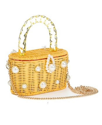 Straw purses at macys top