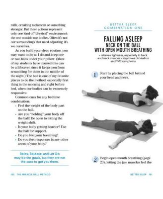 The Miracle Ball Method (Revised Edition) Book - Relieve Pain, Reshape Body, Reduce Stress