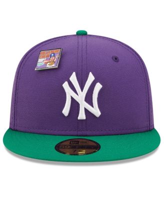 New Era Men's Purple And Green New York Yankees MLB X Big League Chew ...