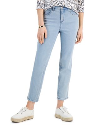 rise Straight-leg Denim Jeans, Created 