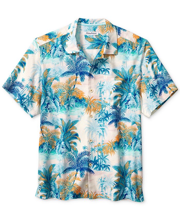 Tommy Bahama Men's Mangrove Allover Print Jungle Shirt ...
