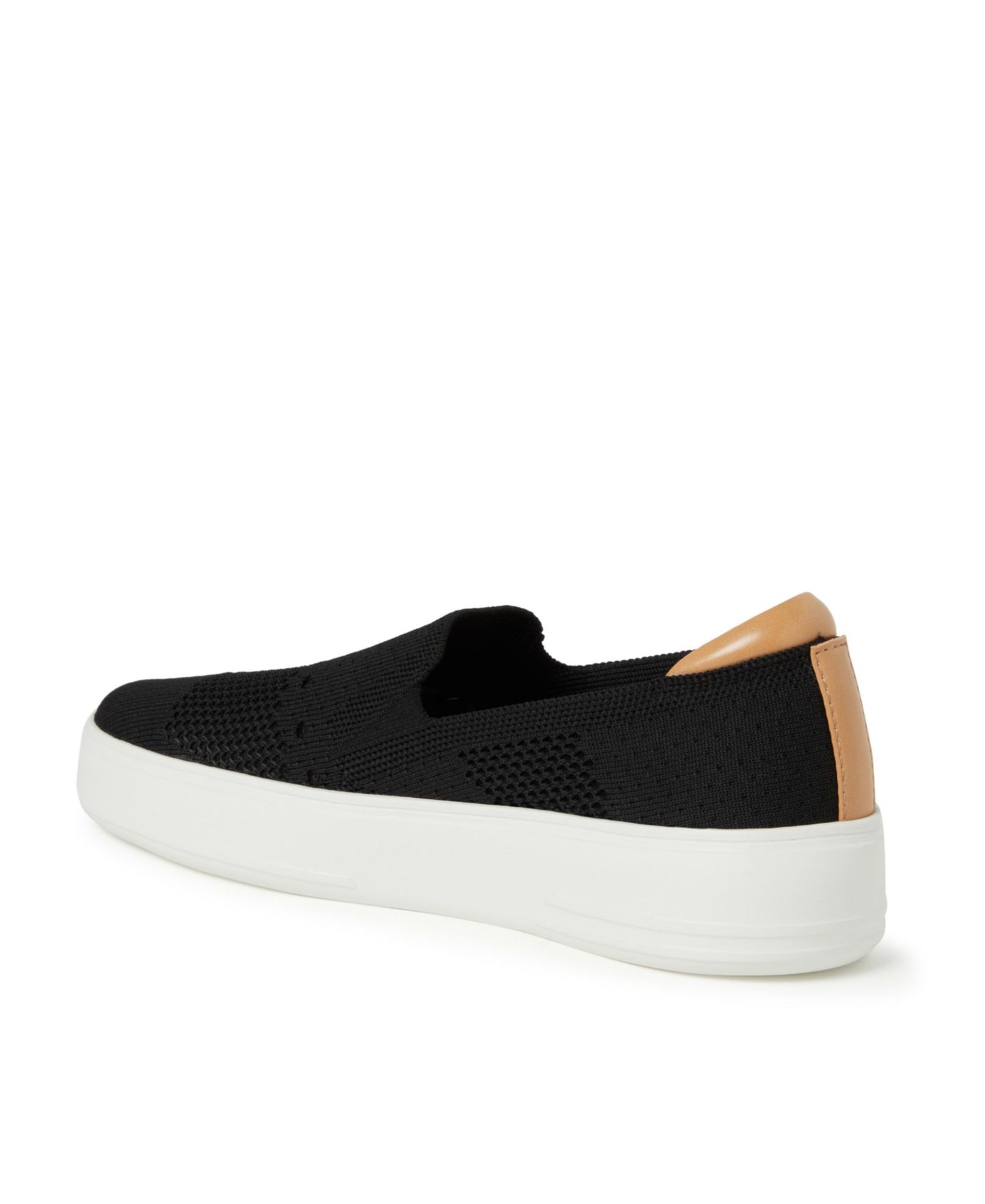 Женские кроссовки Dearfoams Sophie Slip-On, цвет: Чёрный — фото 2