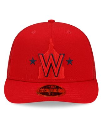 Men's Red Washington Nationals 2022 Batting Practice Low Profile 59FIFTY Fitted Hat