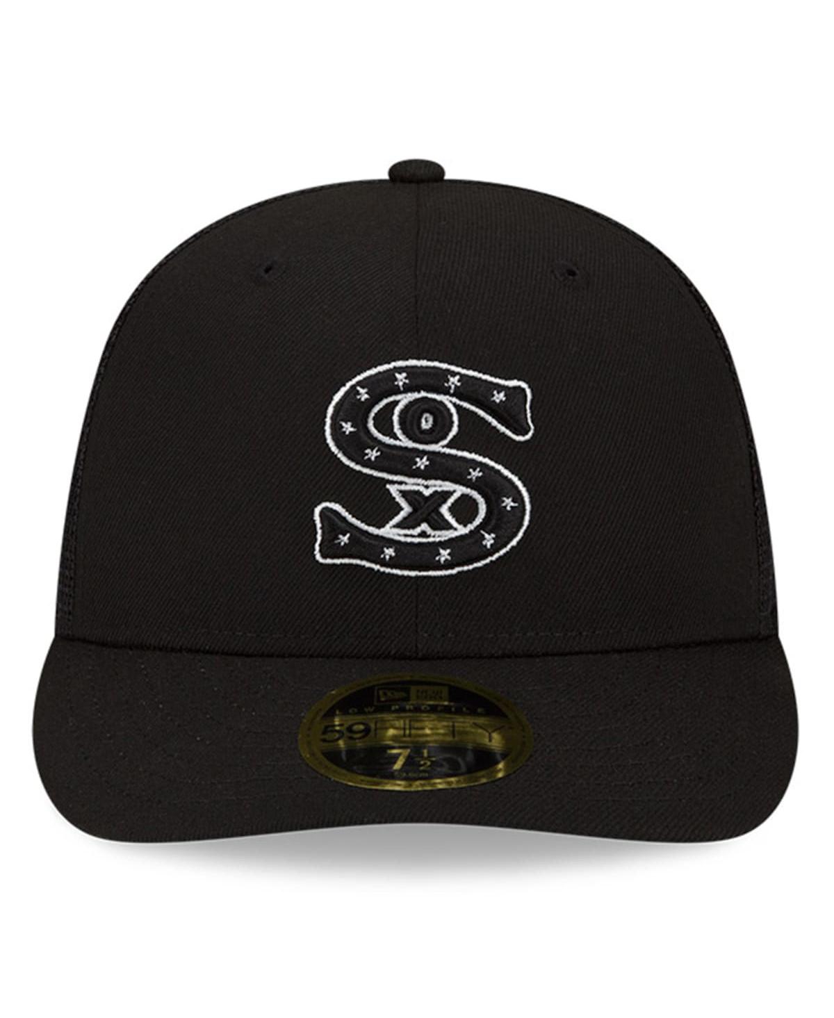 New Era Men's Black Chicago White Sox 2022 Spring Training Low Profile 59fifty Fitted Hat In Black