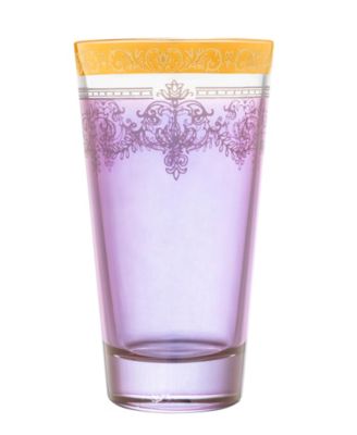 Highball 6 Piece Gold Band Glass Set