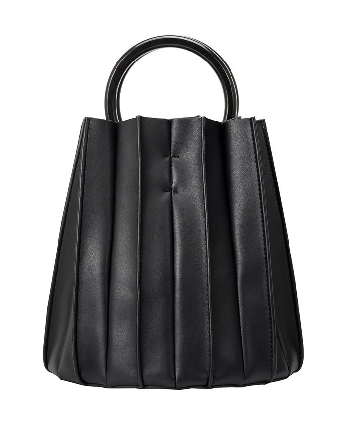 Melie Bianco Women's Lily Top Handle Bucket Bag & Reviews - Handbags ...