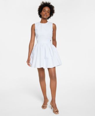 French Connection Women's Adelade Organic Cotton Fit & Flare Dress