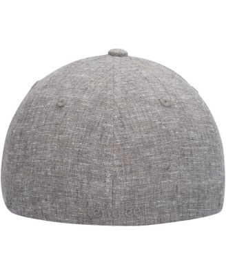 tentree Men's Heathered Gray Logo Thicket Flex Hat