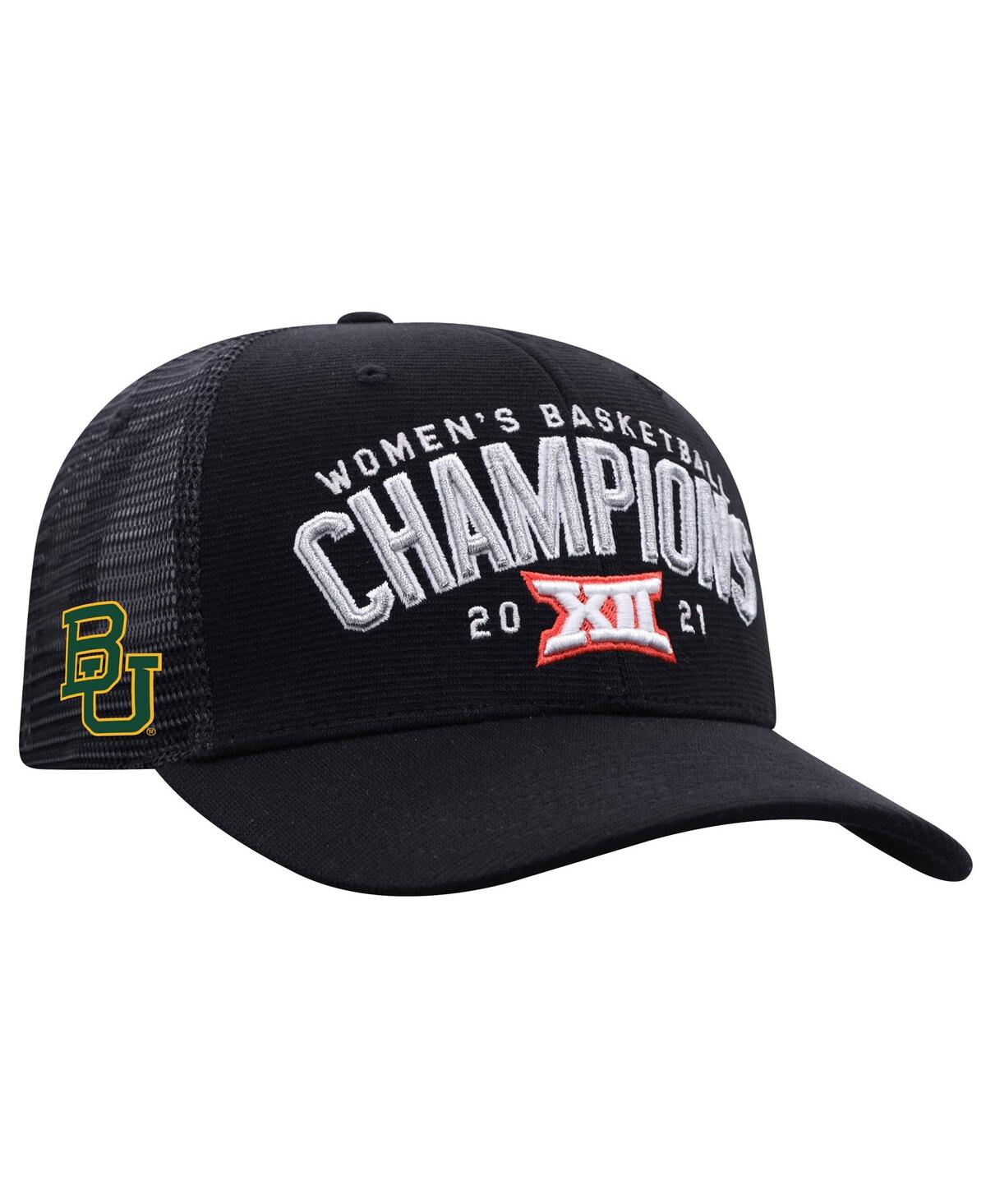 Top Of The World Men's  Black Baylor Bears 2021 Big 12 Women's Basketball Conference Tournament Champ