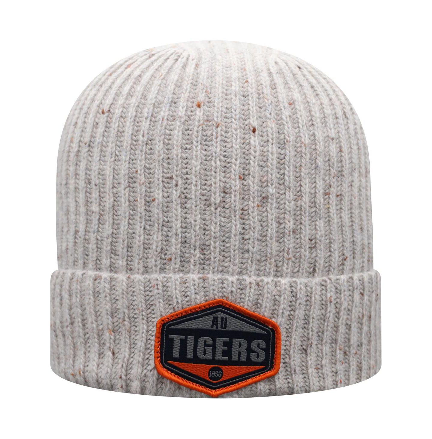 Мужская шапка Top of the World Gray Auburn Tigers Alp Cuffed Knit Hat — фото 2