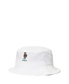 Little Boys Polo Bear Twill Bucket Hat