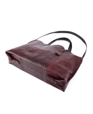 Women's Genuine Leather Forest Island Tote Bag