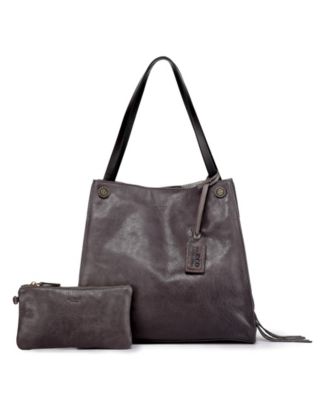 Women's Genuine Leather Daisy Tote Bag