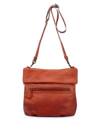 Sweet Lotus Leather Bucket Bag