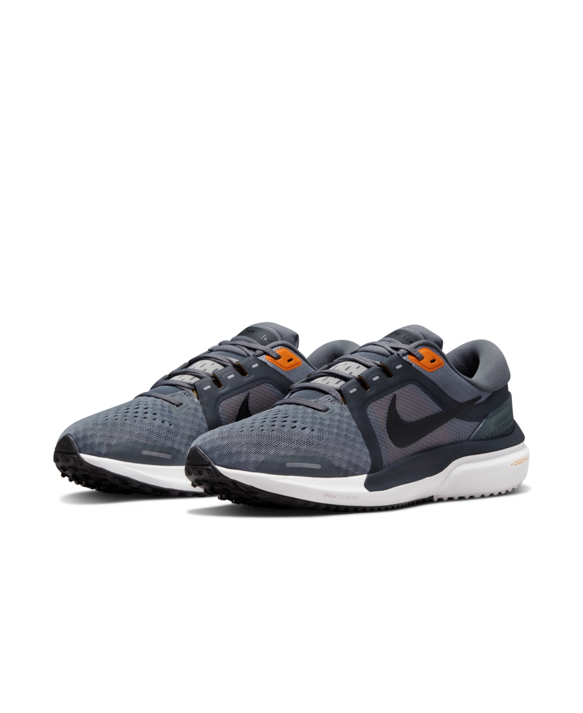 Nike Men's Air Zoom Vomero 16 Running Sneakers From Finish Line In Cool Gray/black