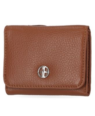 Softy Leather Trifold Wallet, Exclusively at Macy's