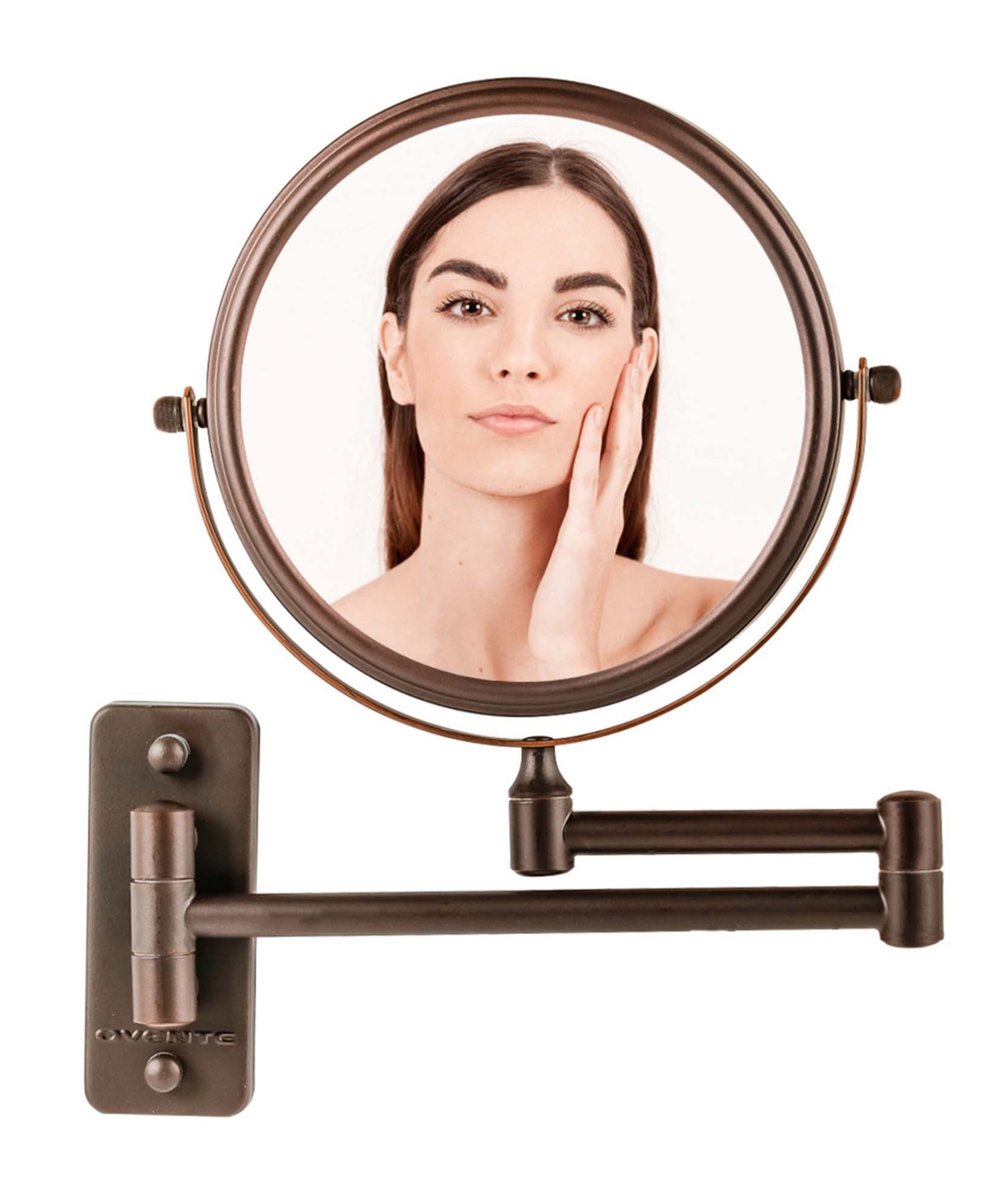 Wall Mounted Vanity Makeup Mirror - Bronze