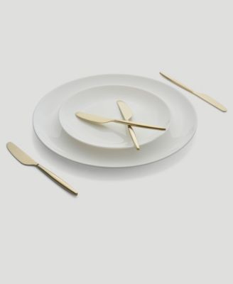 Gaze Champagne Satin Spreaders Set, 4 Piece