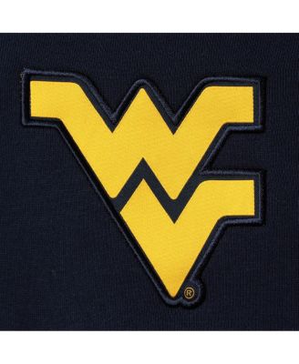 Men's Navy West Virginia Mountaineers AV-15 2.0 Pullover Hoodie