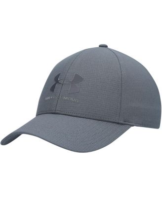 Under Armour Men's Graphite Logo Performance Flex Hat