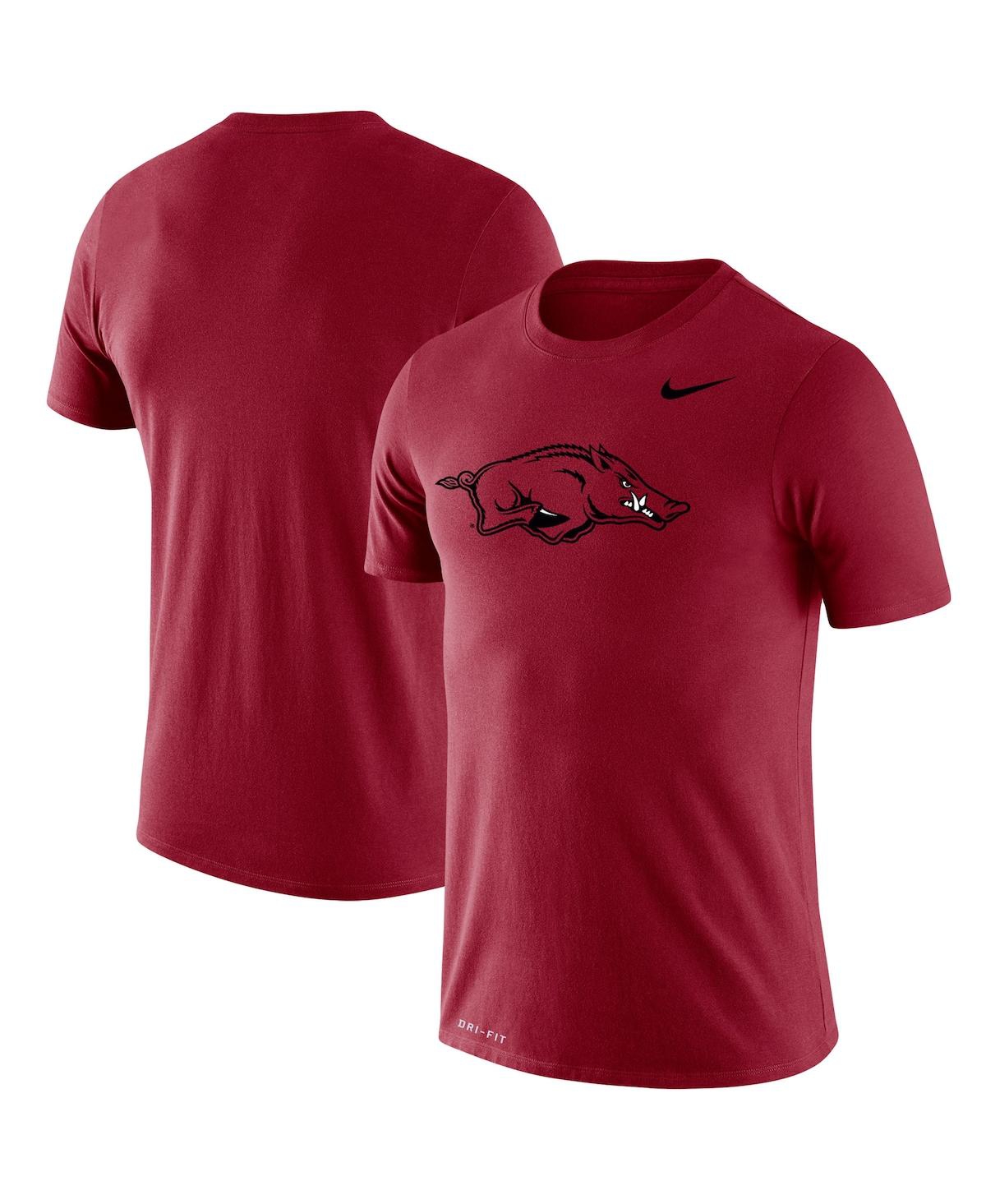 Men's Nike Cardinal Arkansas Razorbacks School Logo Legend Performance T-shirt