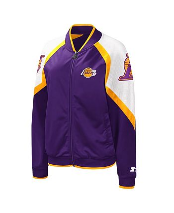 Women's Concepts Sport Heathered Black/Heathered Purple Los Angeles Lakers  Raglan Long Sleeve T-Shirt & Shorts Sleep Set 