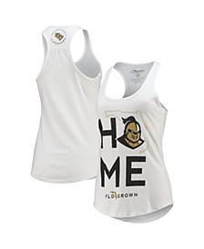 Women's White UCF Knights Home Racerback Tank Top