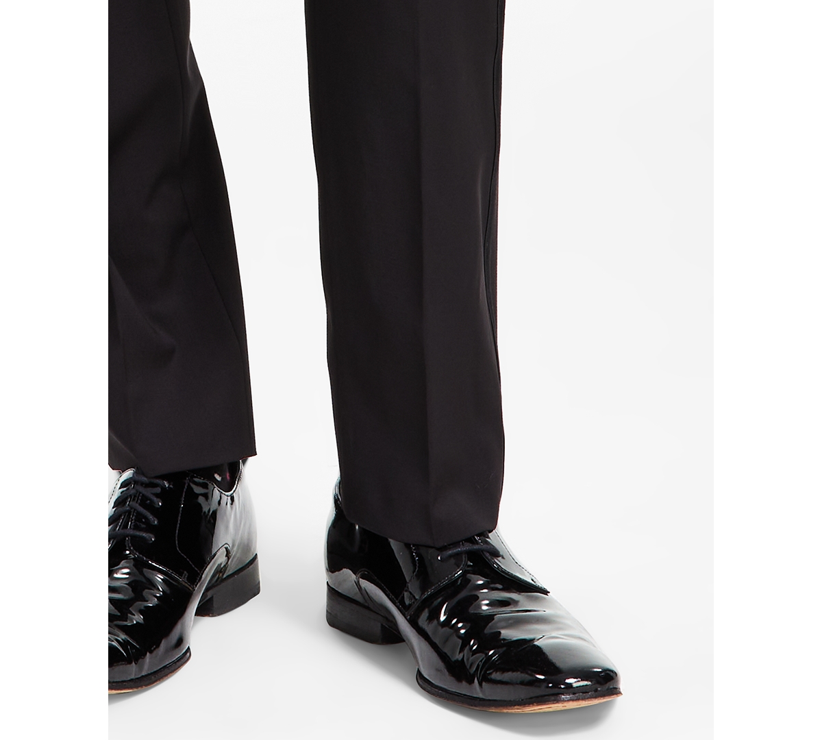 Calvin Klein Men's Slim-Fit Infinite StretchTuxedo Pants - Black