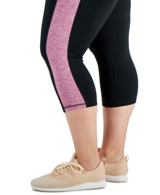 Leggings Courts Imprimés Ideology Femme - Charbon, Taille M - Pour Yoga, Fitness, Training - Neuf Avec étiquette
