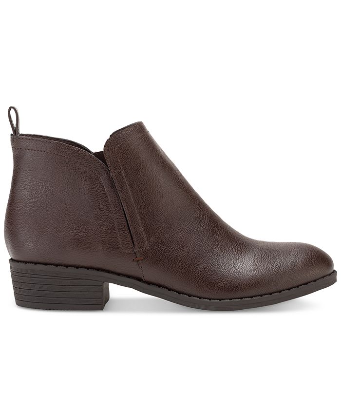 Sun + Stone Cadee Ankle Booties, Created for Macy's & Reviews - Booties ...
