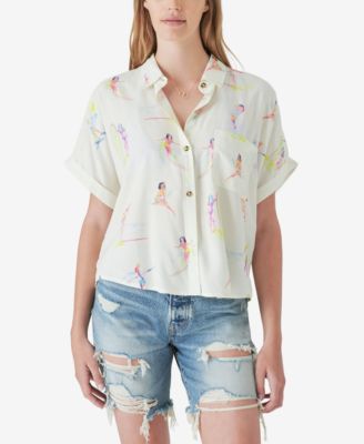 Lucky Brand - Women's Printed Workwear Shirt