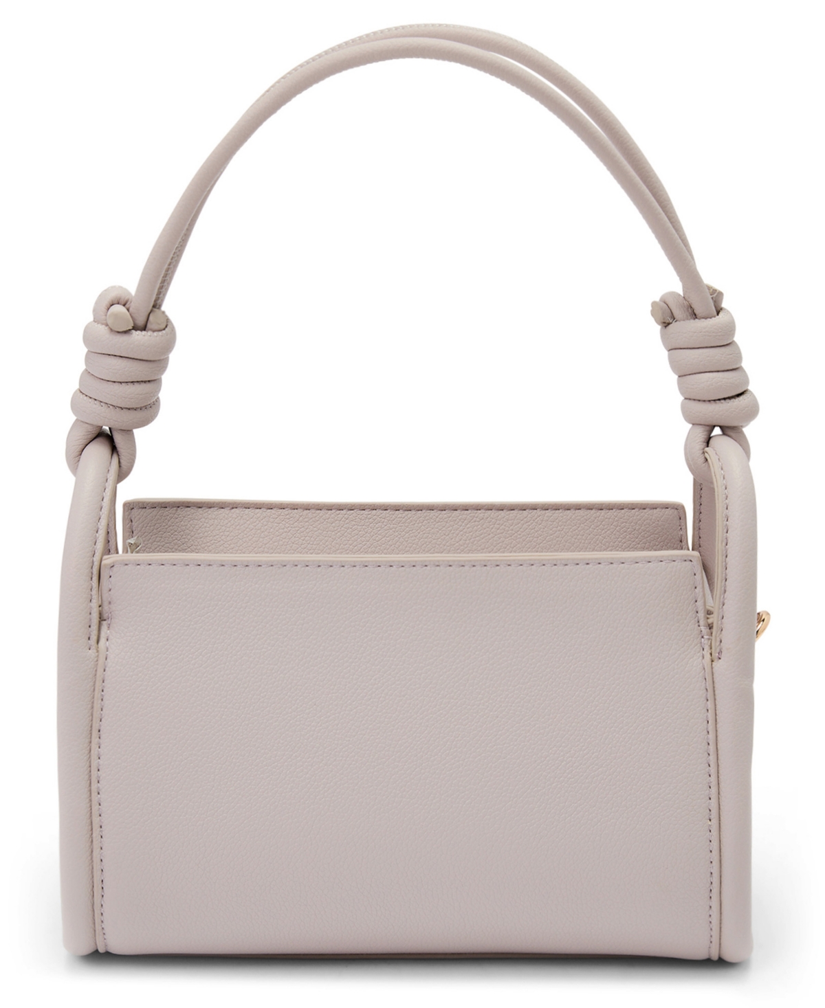 Like Dreams Women's Eden Braided Handle Structured Satchel Bag In Lilac