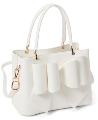 Women's Jenna Triple Compartment Bowtie Satchel Bag