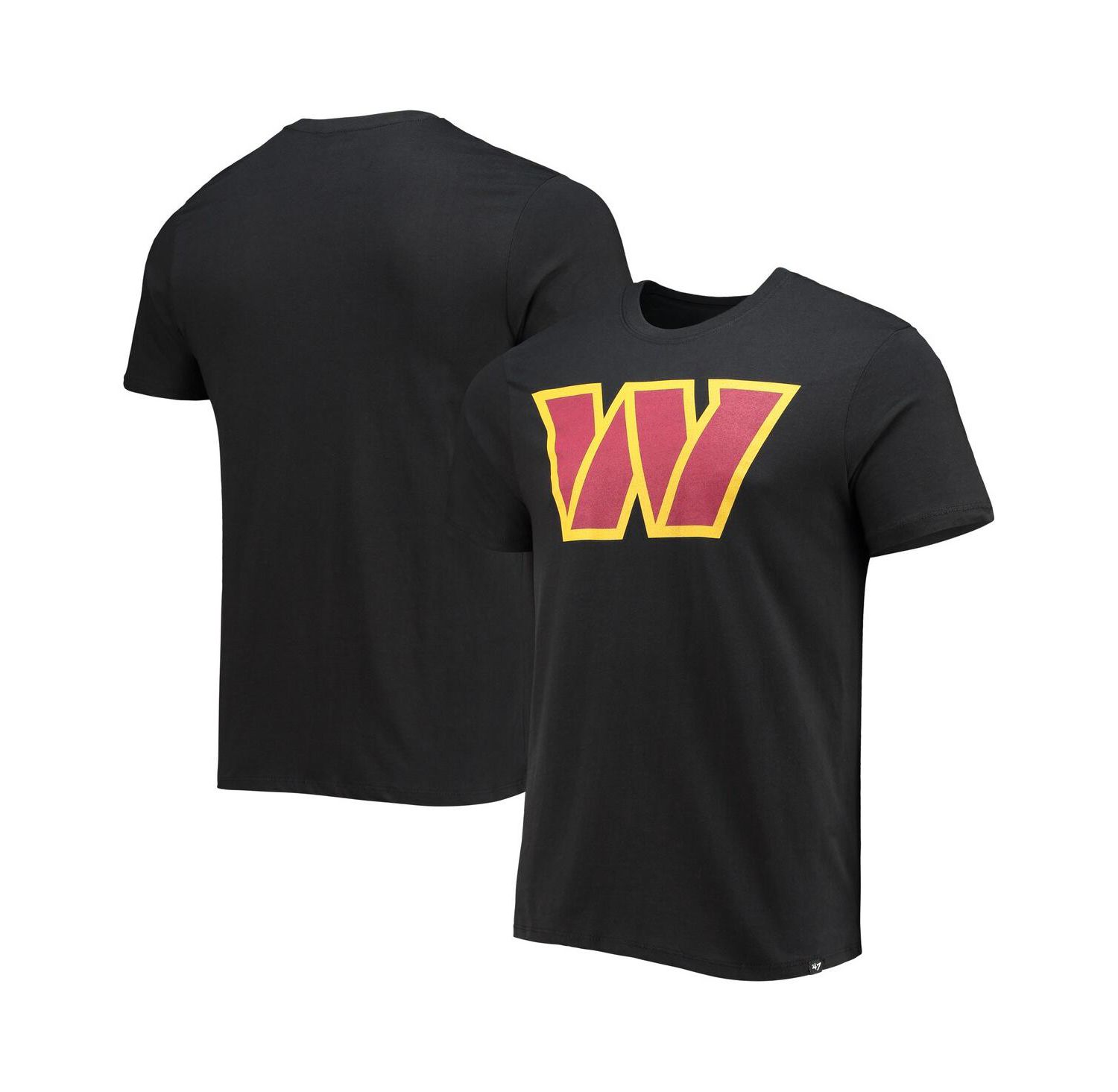 Men's Black Washington Commanders Imprint Super Rival T-shirt
