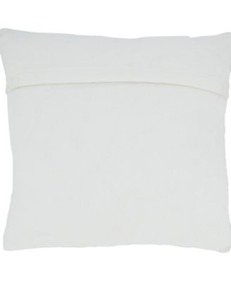 Diamond Chindi Decorative Pillow, 18" x 18"
