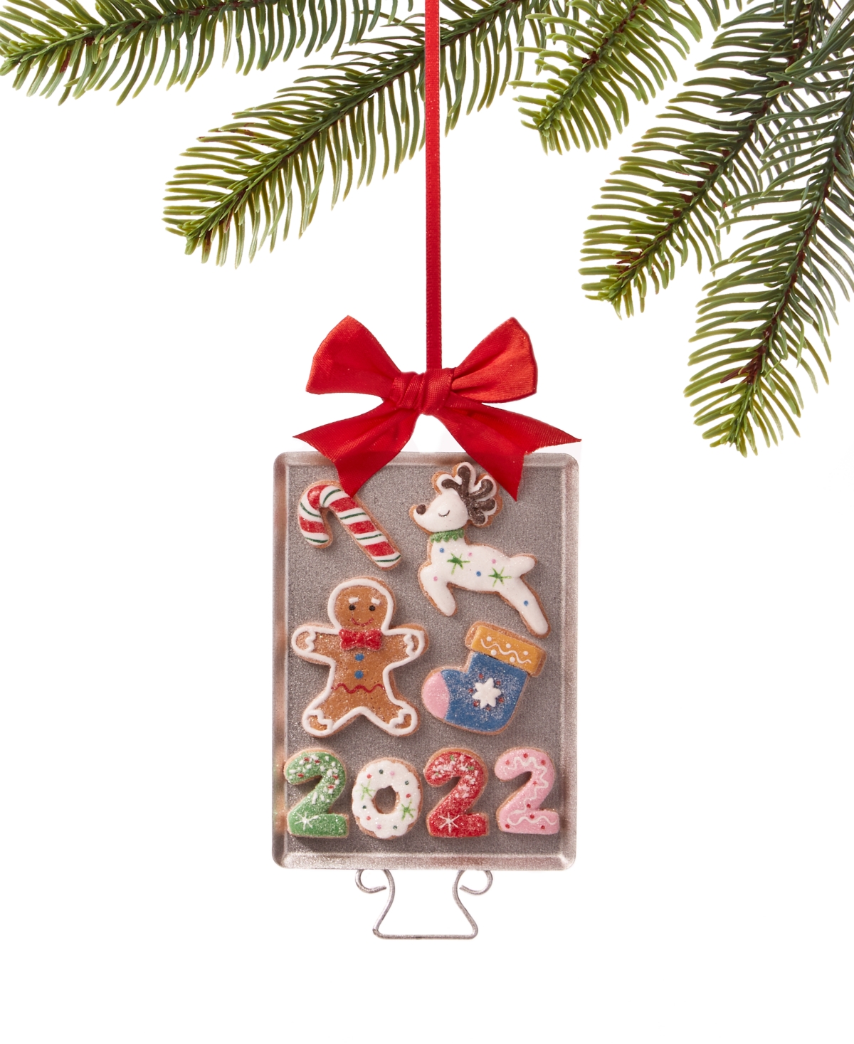 Holiday Lane Santa's Favorite Christmas Cookies on Baking Tray 2022 Ornament, Created for Macy's