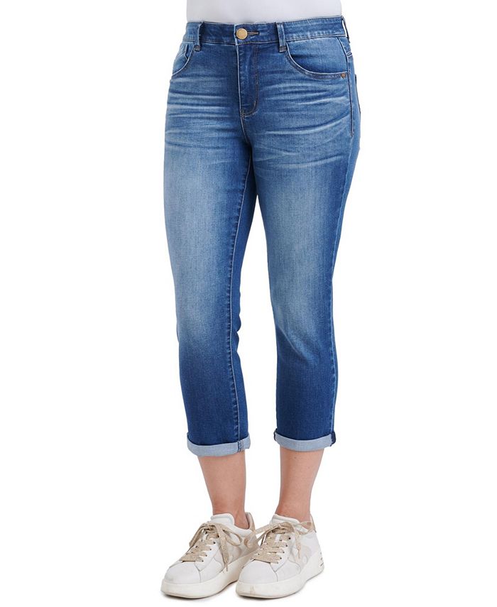 Democracy Women's Ab Solution High Rise Crop Jeans - Macy's