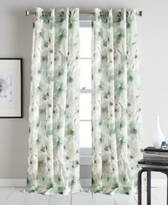 Modern Bloom 63" Grommet Panel