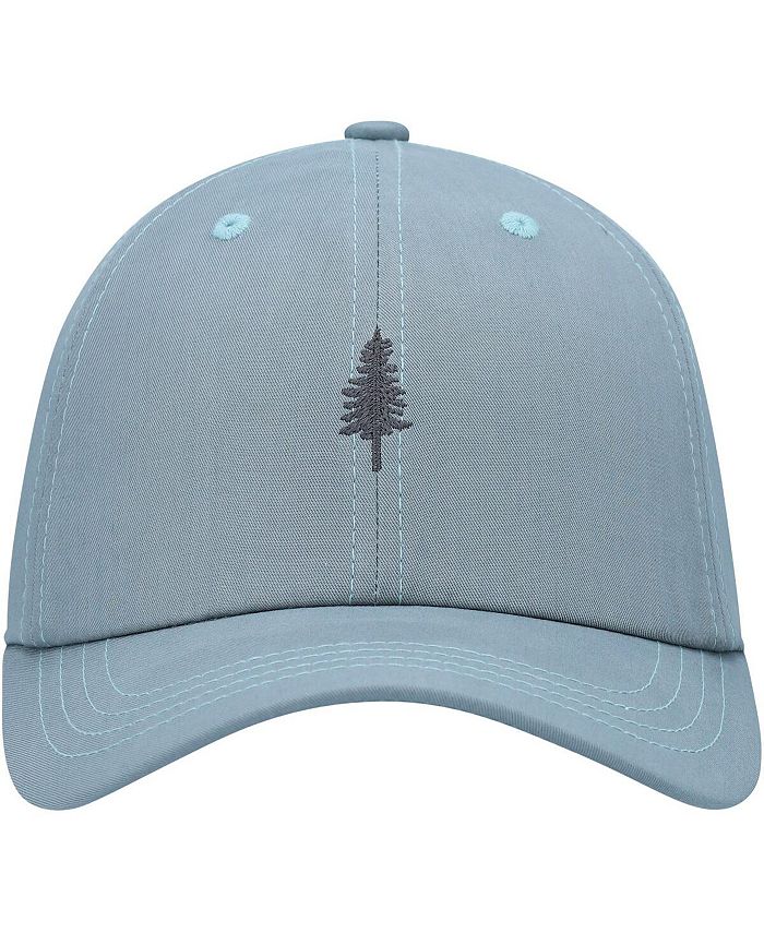 tentree Men's Blue Tree Embroidery Tencel Peak Adjustable Hat - Macy's