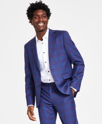 Overvloedig Geloofsbelijdenis slaap INC International Concepts I.N.C. International Concepts® Men's Classic-Fit  Tuxedo Shirt & Slim-Fit Plaid Suit Separates, Created for Macy's & Reviews  - All Men's Clothing - Men - Macy's